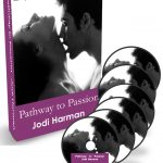 A dvd case with the cover of jodi harman 's book pathway to passion.